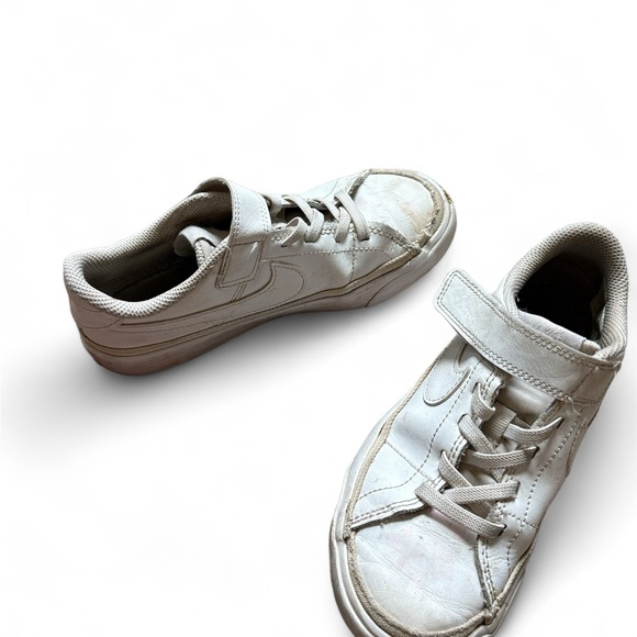 White Nike Court Legacy Shoes 13C - Picture 4 of 5